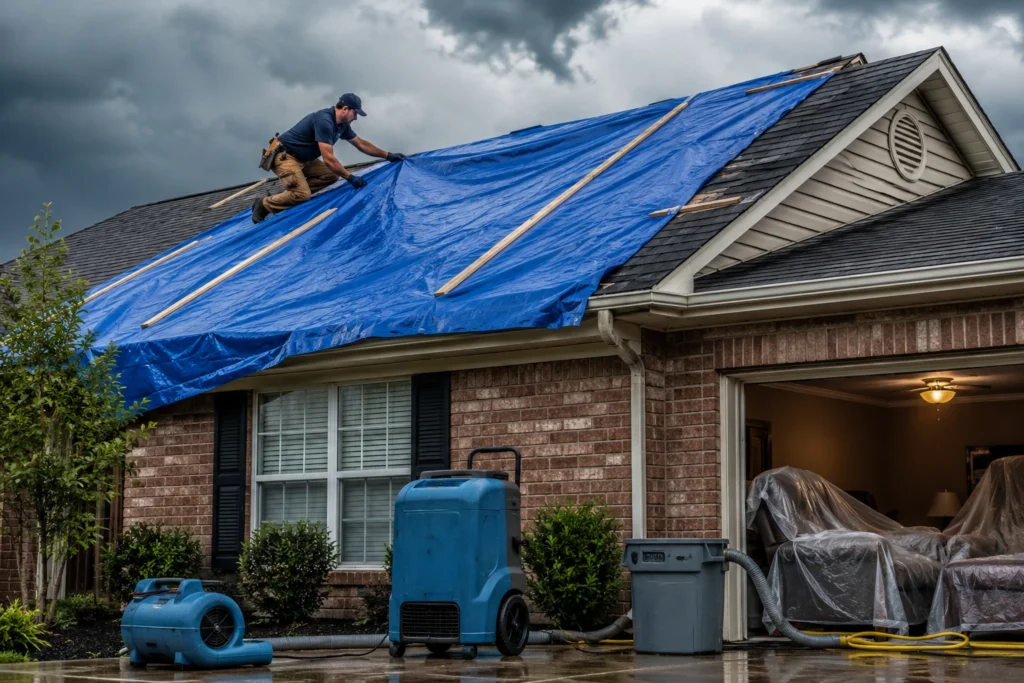 Roof Hail Damage Insurance Claim 2